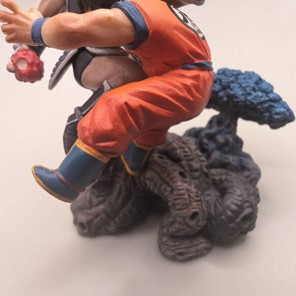 Mini Figure Bonus Parts Tarres Vs Son Goku Dragon Ball Capsule Fierce Battle Th - Picture 10 of 10